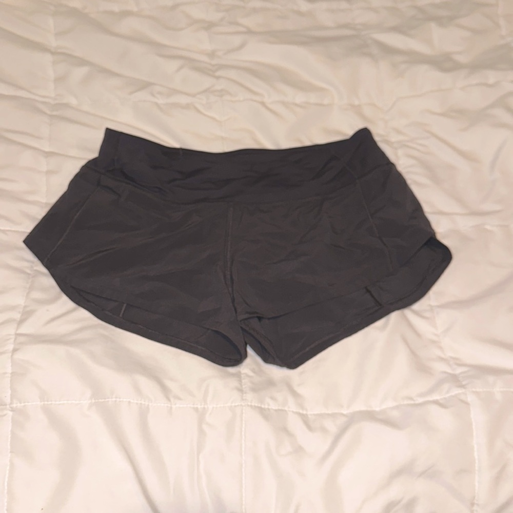 Like new lululemon gray shorts, size 4